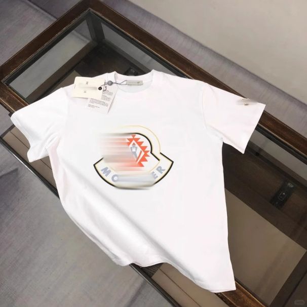 Mengjia Trendy American-style Short-sleeve T-shirt For Men And Women, Summer Thin Printed Casual Round-neck Versatile_viptrois.com