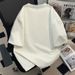 American 100% Pure Cotton Short T-shirt For Summer Boys, High-end Creative Ins White Letter Printed Half Sleeved Top_viptrois.com