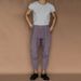 Men's Clothing Trousers Slim Knitted Trendy Men's Small Feet Nine Point Trousers Wool Trousers_viptrois.com