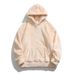 Unisex Oversized Hooded Fleece Sweatshirt - Winter Cozy Pullover With Kangaroo Pocket, Soft Polar Fleece, Retro Loungewear For Men & Women (Black,_viptrois.com