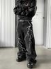 2025 American Style Niche Design Embroidered Lightning Loose Jeans Men And Women Casual Street Straight Mopping Trousers_viptrois.com