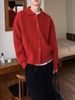 Men’s Slim-Fit Lapel Cardigan | Korean-Style Knit Sweater For Fall (M-3XL, Military Green & More)_viptrois.com