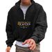 Men's Clothing Stylish Half-Zip Hoodie Trendy Print Soft Fleece Lining Comfortable Breathable Streetwear Fashion Casual Urban Wear ( Multiple Colors)_viptrois.com