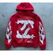 Men's Clothing Pistol Patch Embroidered Sweatshirt Loose Casual Pullover Street Gothic Style Sweatshirt_viptrois.com
