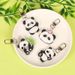 Bag Pendant Cute Bamboo Panda Keychain, Cartoon Acrylic Small Gift, Schoolbag Decoration Pendant, High Appearance Level Accessory_viptrois.com
