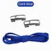 Shoelaces 2Pcs Tonal Magnetic Buckle Shoelaces Elastic Laces_viptrois.com