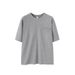 Men's Clothing Jiezhan Men's Wear | Heavy Linen Cotton Rivet Pocket T Shirt 2025 Spring And Summer New Trendy Brand Loose Short Sleeve Solid Color Top_viptrois.com