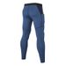 Pulse PRO Men's Fitness Tight High Elastic Sports Training Quick Dry Sweat-wicking Pants With Pockets European Size_viptrois.com