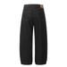 Men's Scimitar Jeans Versatile Loose Wide-Leg High Street Fashion Stitched Split Patchwork Casual Dad Pants_viptrois.com