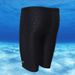 Banfi Hot Springs imitation sharkskin mid-leg winter men's swimming trunks men's swimsuit five-point swimming trunks competitive swimming trunks_viptrois.com