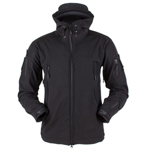 Men's clothing hardshell men's and women's three-in-one soft shell fleece jacket outdoor sports windproof warm shark skin fall and winter hoodie_viptrois.com
