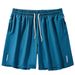 Men's Clothing Men's Solid Color Shorts Summer Zipper Pocket Warehouse Lace Up Large Size Shorts Men_viptrois.com