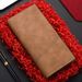 INNERSOi Men's Slim Bifold Wallet PU Leather Business Card Holder With Multiple Slots For Cash & Cards (Black, Dark Brown, Light Brown)_viptrois.com