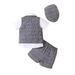 Mother & Kids Southeast Asian Summer Boy Suit Gray And White Checkered Vest Suit Three Piece Suit Handsome British Gentleman Children's Clothing_viptrois.com