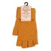 Winter Knitted Warm Half Finger Wool Solid Color Writing Riding Gloves Unisex_viptrois.com