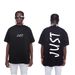 Men's Clothing Summer Cotton 260 T Shirt Genderless Unisex Black Drop Shoulder Short Sleeve_viptrois.com