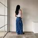 Vintage Embroidered Jeans - Y2K Retro High Street Wide Leg Pants, Loose Fit Casual Denim Trousers With Unique Stitching, Comfortable & Stylish_viptrois.com