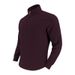 Vintage autumn and winter long sleeve men's half zip small checkered casual stand collar long sleeve hoodie_viptrois.com