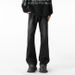 "Men's Smoky Gray Vintage Jeans – Oversized Wide-Leg Trousers (90s Streetwear, High-Waisted Drop-Crotch, Ultra-Drape Silhouette)"_viptrois.com