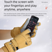 Ski For Men And Women, Winter Fleece-Lined Thickened Outdoor Cold-Proof Warm Windproof Waterproof Touchscreen Couple_viptrois.com
