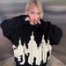 Gothic Cartoon Print Knit Sweater – Y2K Hip Hop Pullover (Black, M-XL)Men's Clothing_viptrois.com