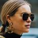 Metal double beam sunglasses square pilot style thin frame sunglasses Korean sunglasses for women and men_viptrois.com