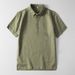 Men's Clothing Summer New Linen Polo Shirt Men's Short Sleeved Slim Lapel Shirt Cotton Linen Men's Casual Lining Open Chested Shirt_viptrois.com