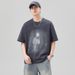 Danbaoni | Summer Short Sleeved T-shirt Men's Round Neck Fashion Printed Loose American Casual Versatile Top_viptrois.com