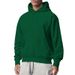 Men's Clothing New Cross Border European And American Men's Sports Solid Color Fleece Sweatshirt Men's Foreign Trade Wholesale Hoodie_viptrois.com