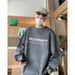 Japanese Retro American Style Brand Tie-Dye Heavy Round Neck Sweatshirt Unisex 025 Spring Autumn Loose Trendy High-End_viptrois.com