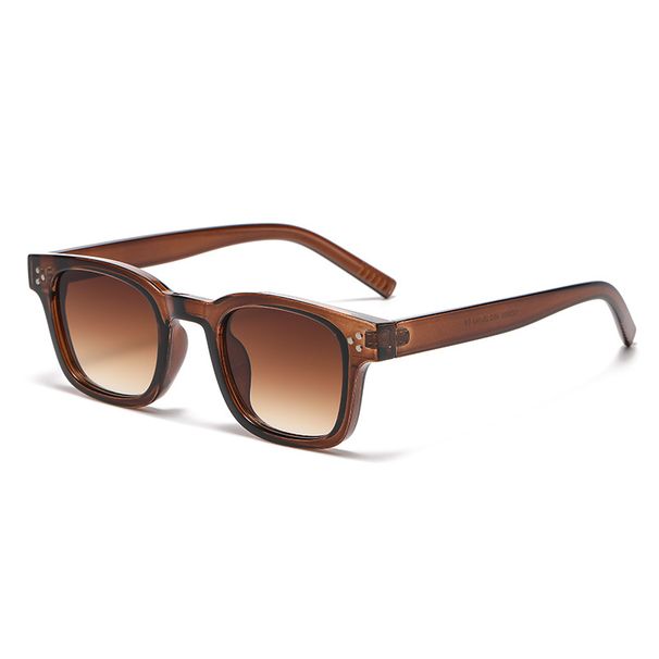 Men's Sunglasses Classic Square Frame Sunglasses Men And Women Retro Anti Ultraviolet UV Foreign Trade Sunglasses New_viptrois.com