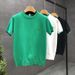 Men's Streetwear Knit Short Sleeve Sweater - Trendy Crew Neck Slim Fit T-Shirt For Layering, Breathable Stretch Cotton Blend_viptrois.com