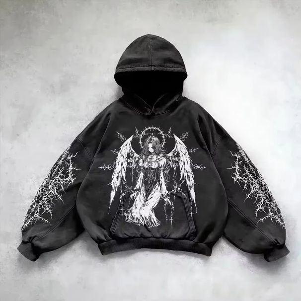 New Anime Japanese Manga Boy Kizuna Kaoru Printed Hoodie Sweatshirt Pullover Long Sleeve Top_viptrois.com