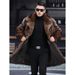 Men's Clothing Men's Winter Mink Coat Men's Clothing Whole Mink Long Mink Fur Leather Jacket Large Size Faux Fur Coat Warm_viptrois.com