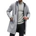 Herbst Männer Zipper Hoodies Langarm Sweatshirts Für Männer Im Freien Warme Mit Kapuze Streetwear Herren Oversize Winter Top Jacke Mantel_viptrois.com