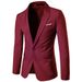 CT 2025 Business Casual Groomsmen Wedding One-Button Blazer Men's Wear 9 Colors XF001 Suit_viptrois.com