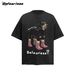 Men's Clothing Cartoon Dachshund Print Short Sleeved T Shirt For Summer Men And Women Loose Casual Couple Tops_viptrois.com