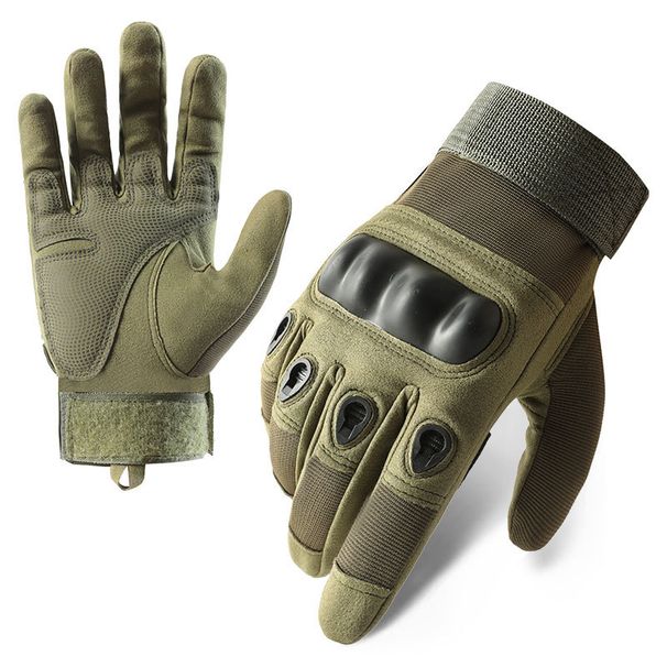 Tactical gloves men's Z192 soft shell protective pad long finger touch screen combat non slip outdoor military fan cycling gloves men_viptrois.com