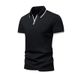 2025d Polo Short Men's 2025 Summer Trendy Brand Turn-down Collar Base T-Shirt Half Sleeve Shirt_viptrois.com