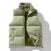 Men's & Women's Lightweight Quilted Vest Jacket - Warm Polyester Puffer Sleeveless Coat For Casual Outdoor Wear_viptrois.com