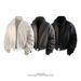 Men's Cleanfit Stand Collar Bomber Jacket - Short Quilted Cotton Coat With Design, Slim Fit, Lightweight & Stylish For Teens & Adults_viptrois.com