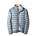 Men's Lightweight Winter Jacket With Stand Collar - Slim Fit, Comfortable, Multi-Pocket, Casual & Commuter Coat In Black, Burgundy, Blue, Navy_viptrois.com