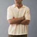 Men's Clothing Spring And Summer Polo Shirt Tops Fashion Jacquard Design Knitted Shirt_viptrois.com