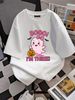 Ghost Boo I'm Three Years 3rd Birthday Toddler Halloween Tee T-Shirt Versatile Women Top Graphic Tees Breathable Stretched Fashion Designer Clothes Comfortable Female Soft Casual Print Round Neck Short Sleeve Women Slightly Top For Everyday Wear_viptrois.com
