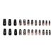 False Nails Dark Gradient Butterfly Sweet Hot Girl Medium And Long Ballet Nails Ins Style Detachable Wearable Nails_viptrois.com
