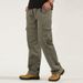Men's Clothing Men's Casual Pants Spring And Summer New Men's Cotton Straight Casual Long Pants Middle Aged Large Size Loose Men's Pants_viptrois.com