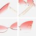 Butterfly Metal Sunglasses Set – UV400 Oversized Frames For Mother & Daughter, Fashionable & Protective_viptrois.com
