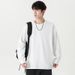 Heavyweight Pure Cotton Long Sleeve T-Shirt Men, Solid Color Loose Fit, Autumn And Winter 2024 Sweatshirt, Crew Neck,_viptrois.com