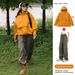 Pulse Woodpecker 3-in-1 Jacket For Women 2025 New Dopamine Outdoor Yellow Windproof Waterproof Hiking Coat_viptrois.com