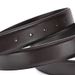 Men's needle clip buckle two-layer cowhide youth business belt, casual belt_viptrois.com